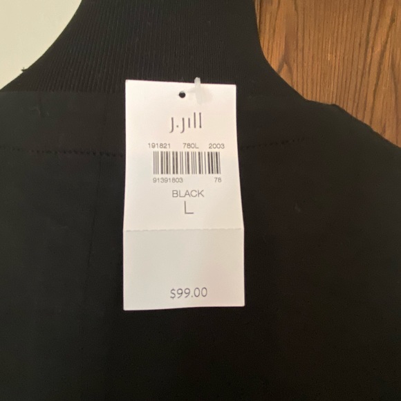 SOLD J. Jill NWT Black Maxi - Picture 5 of 5